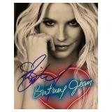 Britney Spears signed photo