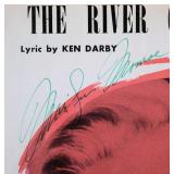 The River Of No Return Marilyn Monroe signed...