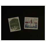 Two Sweden Stamps Unused