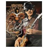 Carlos Santana signed photo