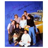 Taxi cast signed photo