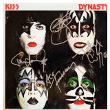 Kiss Dynasty band signed album