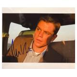 Syriana Matt Damon Signed Movie Photo