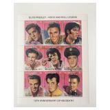 Elvis Presley 15th Anniversary Stamp Set - St....