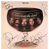 Deep Purple Come Taste The Band signed album