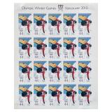 Vancouver 2010 Olympic Winter Games stamp set...