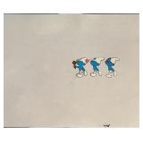 Smurfs original Sericel