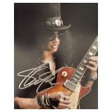 Guns N Roses Slash signed photo