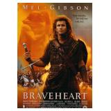 Braveheart Original 1995 Vintage One Sheet Poster