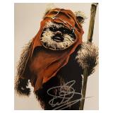 Star Wars Warwick Davis signed photo