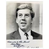 1980s US Senator Richard Lugar signed photo