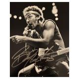 Bruce Springsteen signed photo