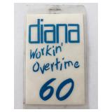 Diana Ross Backstage Pass