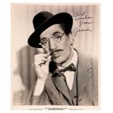 Groucho Marx signed movie still photo