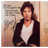 Bruce Springsteen signed Darkness On The Edge...
