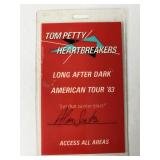 Tom Petty Backstage Pass