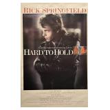 Hard to Hold Original 1984 Vintage One Sheet...