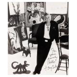 Tony Curtis signed photo