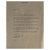 The Outlaw Jane Russell Signed Letter