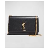 Saint Laurent Kate Medium YSL Crossbody Bag in...
