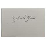 John C. Zinke original signature