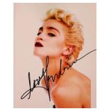 Madonna signed promo photo
