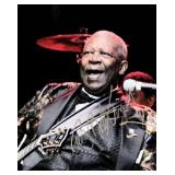 B.B. King signed promo photo