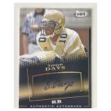 Synjyn Days signed 2015 Sage Hit #A30  trading...