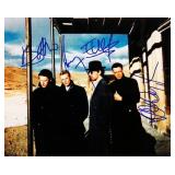 U2 signed promo photo