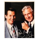 Lloyd Bridges and Jeff Bridges signed portrait...