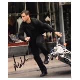 Matt Damon signed movie Bourne Identity still...