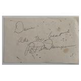 Pat McNamara original signature