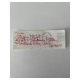 Actor Stepin Fetchit signature cut