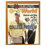 Candie Kung signed 2000 Golf World Magazine