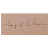 Margaret Sullavan signature slip