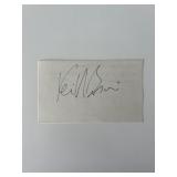 Classical conductor Keith Brion original signature