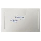 Richard Casey, Baron Casey original signature
