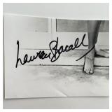 Lauren Bacall original signature
