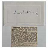 French diplomat Armand B©rard original...