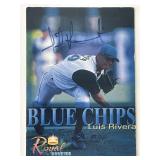 Louis Rivera signed 2008 Royal Rookies Blue...