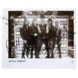 Judas Priest  signed promo photo