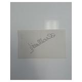 Calamity Jane star Dina Merrill original signature