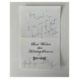 Scrubs Ken Whittingham signed card