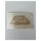 Child Actor Richard Eyer original signature