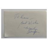 Marvin Cooper original signature