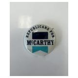 McCarthy presidential campaign pin