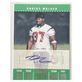 Darius Walker signed 2007 Topps TX Exclusive...