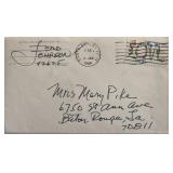 Cartoonist Ferd Johnson signed First Day Cover