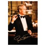 Paul Newman signed portrait photo