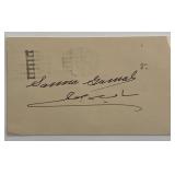 Samia Gamal original signature